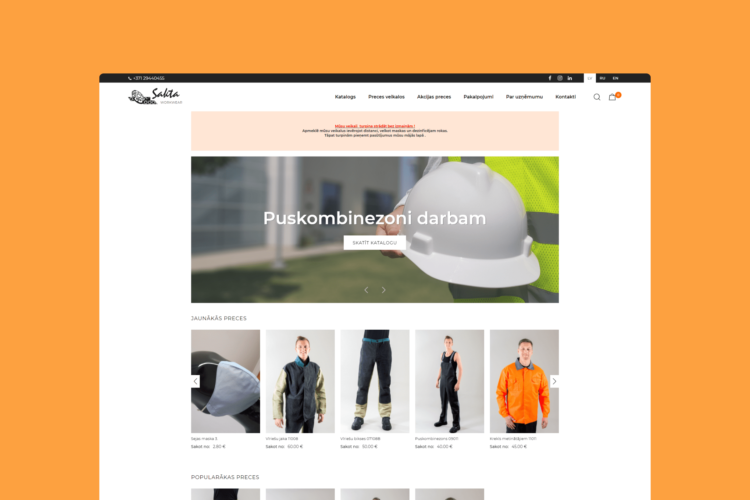 Sakta TUKUMS - online store